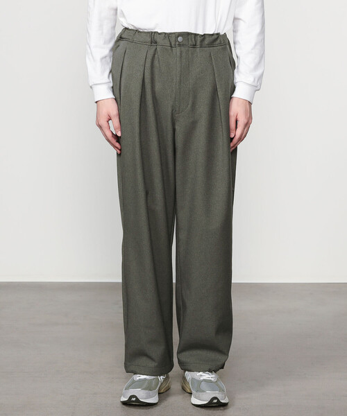 GYMPHLEX（ジムフレックス） パンツ | ポリフランネル 2プリーツ