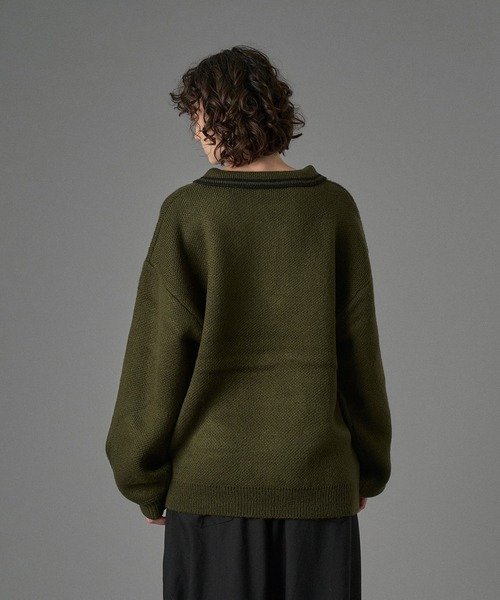 ONCILY（オンシェリー） セーター ニット ASSORT VOLUME KNIT POLO