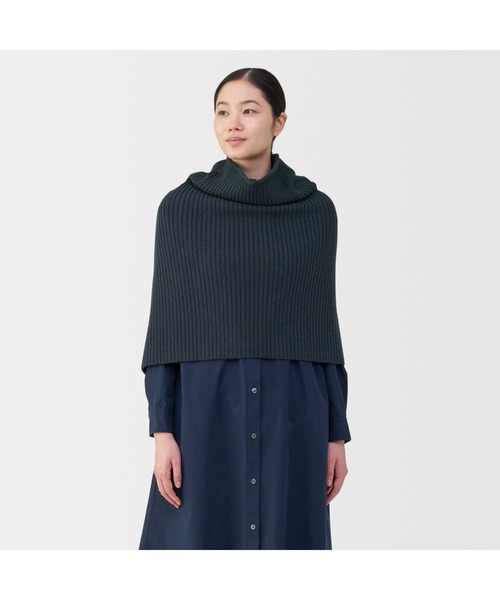 無印良品（MUJI） レインコート カッパ 首のチクチクを抑えたメリノ