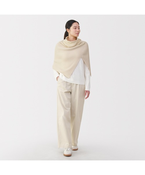 無印良品（MUJI） レインコート カッパ 首のチクチクを抑えたメリノ