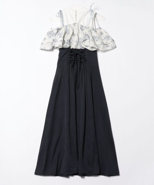 「abc une face」 ノースリーブワンピース FREE ホワイト レディース_画像2