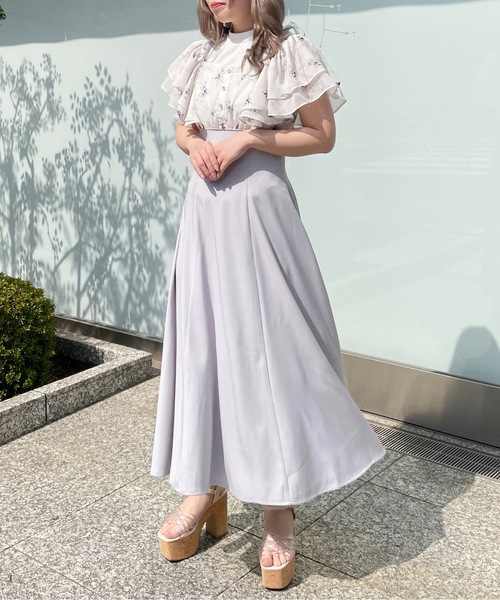 「abc une face」 ノースリーブワンピース FREE ホワイト レディース_画像8