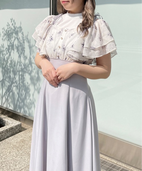 「abc une face」 ノースリーブワンピース FREE ホワイト レディース_画像9