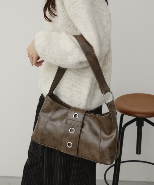 Aunt Marie's（アントマリーズ） ショルダーバッグ バッグ ハトメ