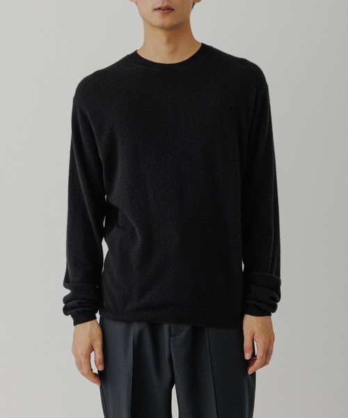 ADAM ET ROPE'（アダムエロペ） セーター ニット 12GG カシミヤ クルー