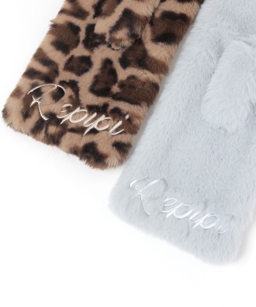 repipi armario（レピピアルマリオ） マフラー サシコミファーマフラー