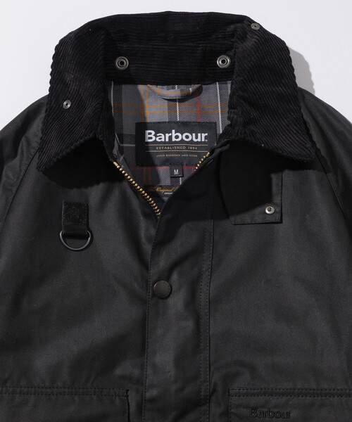ブルゾン アウター Barbour/バブアー 別注 MODIFIED SPEY WAX JACKET メンズの画像
