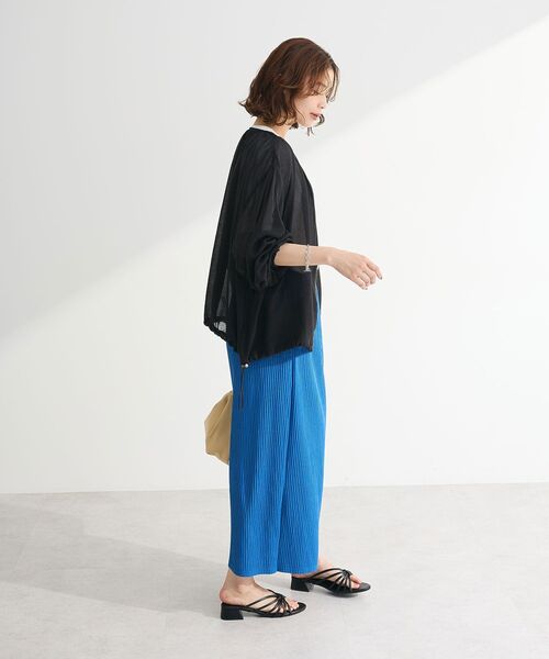 「Green Parks」 「chocol raffine robe」ブルゾン FREE ベージュ レディース_画像4