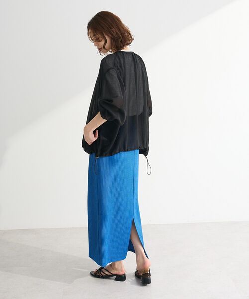 「Green Parks」 「chocol raffine robe」ブルゾン FREE ベージュ レディース_画像5