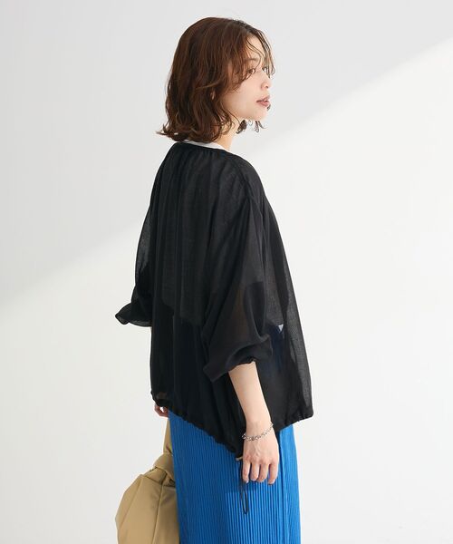 「Green Parks」 「chocol raffine robe」ブルゾン FREE ベージュ レディース_画像7