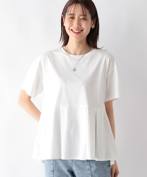 「GLOBAL WORK」 半袖カットソー MEDIUM ミント レディース_画像5