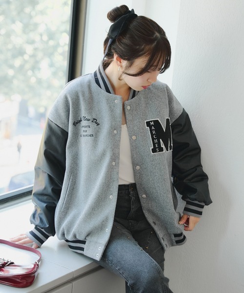 APPORTE PAR LES MARCHES スタジャン 「MARCHES」マルシェスタジャン