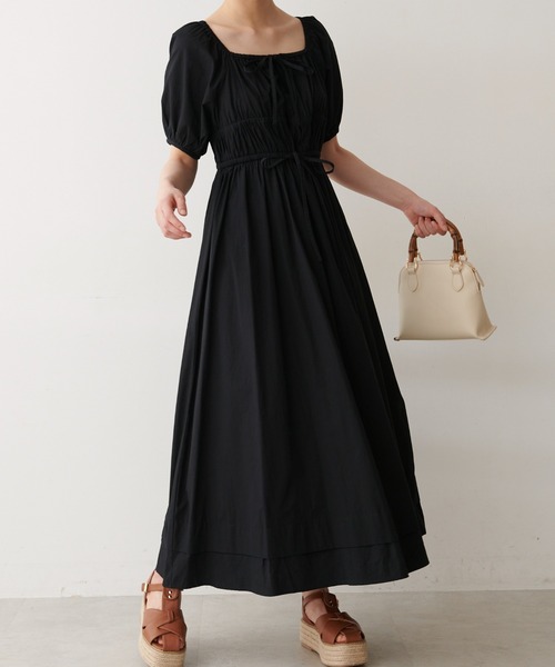 「FREE'S MART」 半袖ワンピース SMALL ブルー レディース_画像2