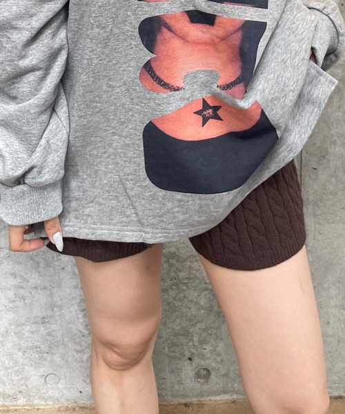 Roger&Raw（ロジャーアンドロウ） パンツ ケーブル編みニットショート