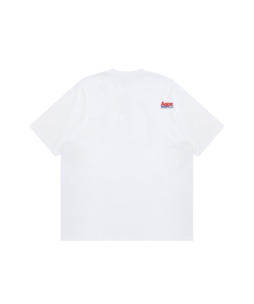 「AAPE BY A BATHING APE」 半袖Tシャツ - ホワイト メンズ_画像3