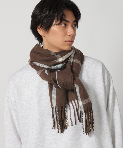 LAKOLE（ラコレ） マフラー ストール アソートチェックマフラー