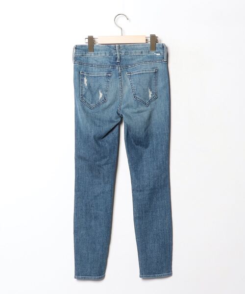 「MOTHER DENIM」 スキニーデニムパンツ 25 ブルー レディース_画像2