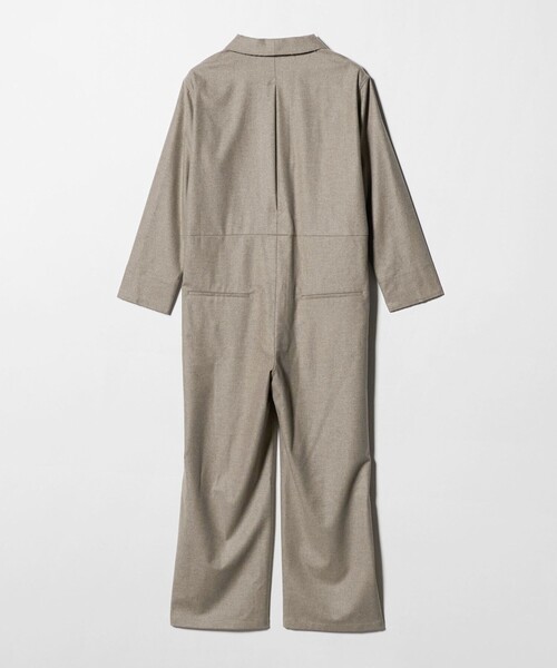 conte オールインワン 「conte」フランネル オープンカラー