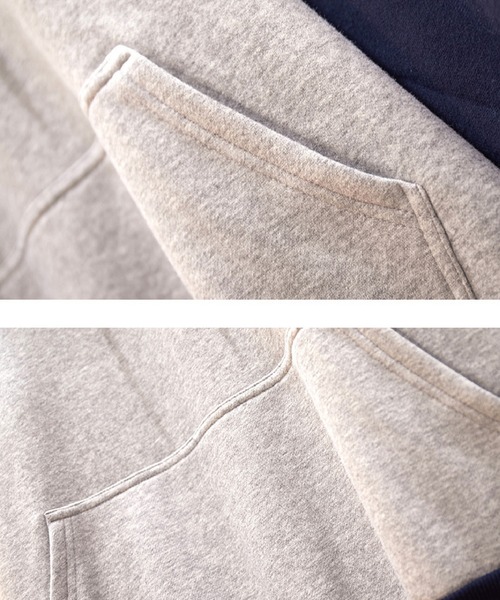 「meJane」 プルオーバーパーカー LL グレー レディース_画像7