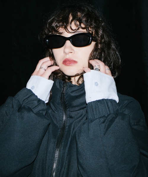 HANNE ブルゾン アウター ショートパディングブルゾン レディース