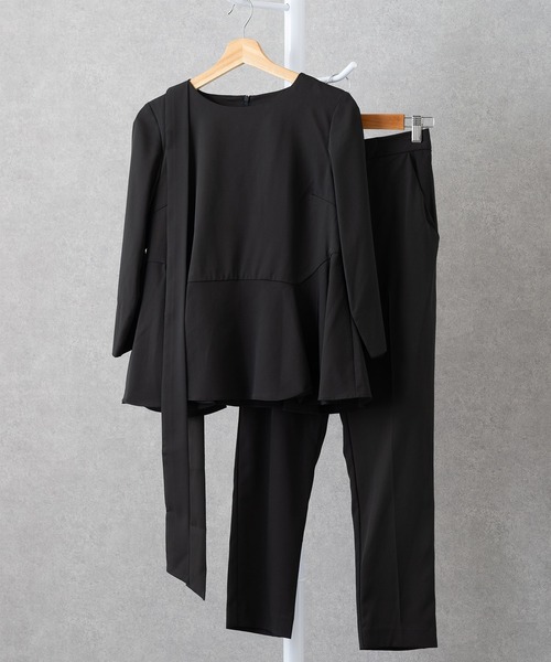 「DRESS LAB」 セットアップ L グレー レディース_画像3