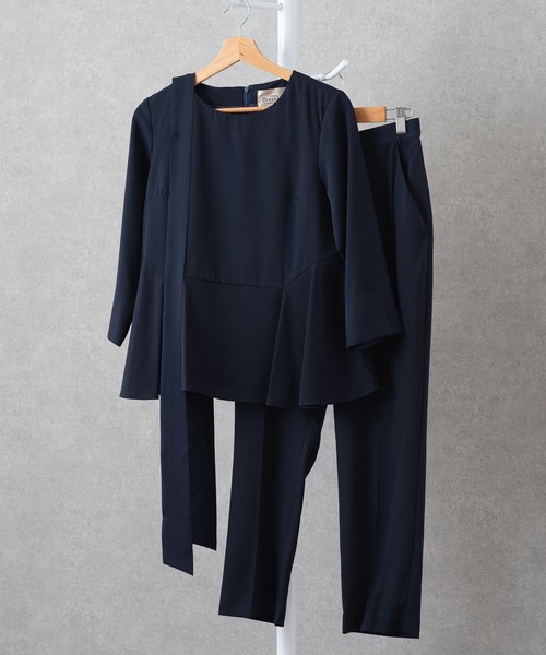 「DRESS LAB」 セットアップ L グレー レディース_画像4