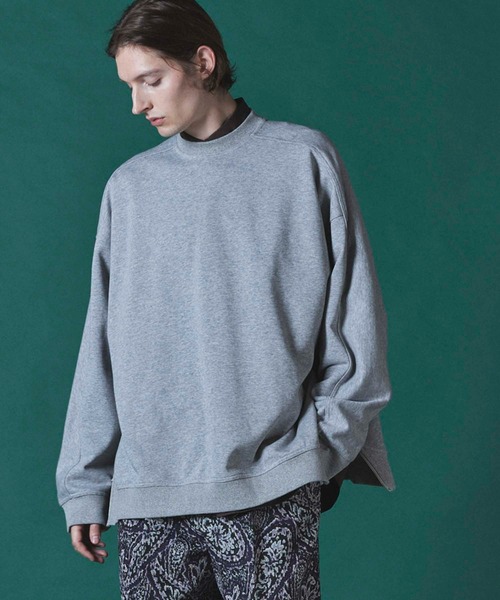 MAISON SPECIAL（メゾンスペシャル） スウェットカットソー 1 グレー