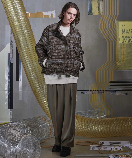 「MAISON SPECIAL」 スウェットカットソー 1 グレー メンズ_画像5