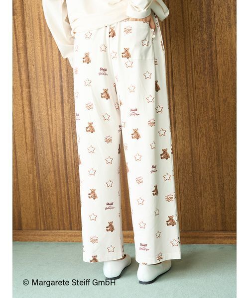 gelato pique（ジェラートピケ） パジャマ ルームウェア 「Steiff」総