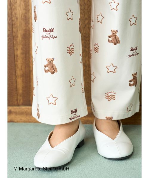 gelato pique（ジェラートピケ） パジャマ ルームウェア 「Steiff」総