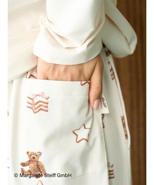 gelato pique（ジェラートピケ） パジャマ ルームウェア 「Steiff」総