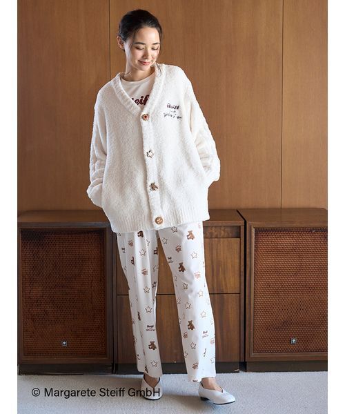 gelato pique（ジェラートピケ） パジャマ ルームウェア 「Steiff」総