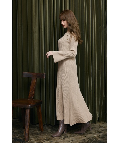 Her lip to ニットワンピース S グリーン レディース : ZOZOTOWN Yahoo