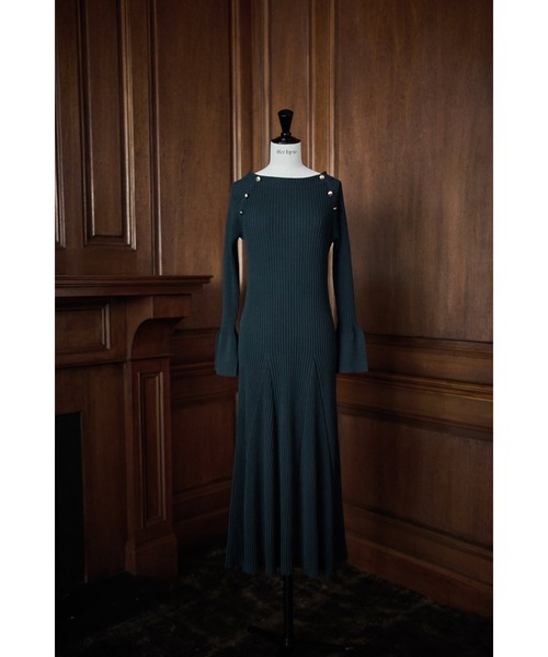 Her lip to ニットワンピース S グリーン レディース : ZOZOTOWN Yahoo