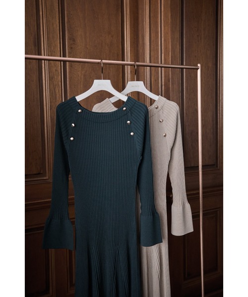 Her lip to ニットワンピース S グリーン レディース : ZOZOTOWN Yahoo