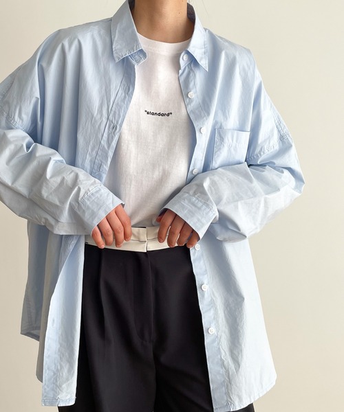 「CANAL JEAN」 「el mar」半袖Tシャツ ONE SIZE ブラック レディース_画像7