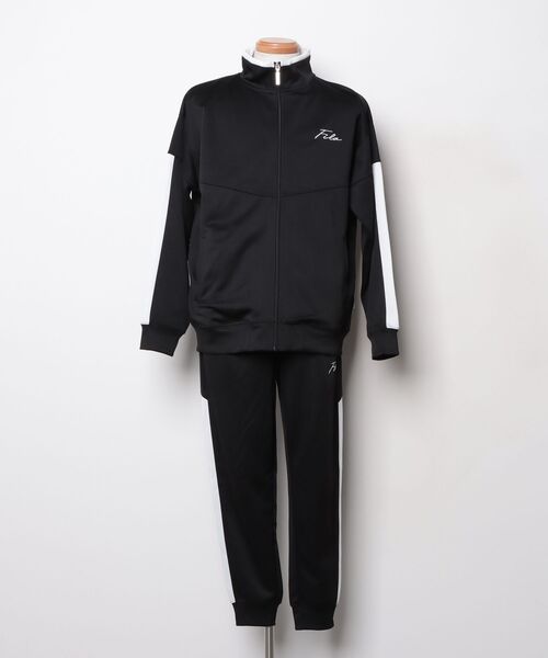 FILA（フィラ） セットアップジャージ L ブラック メンズ : ZOZOTOWN