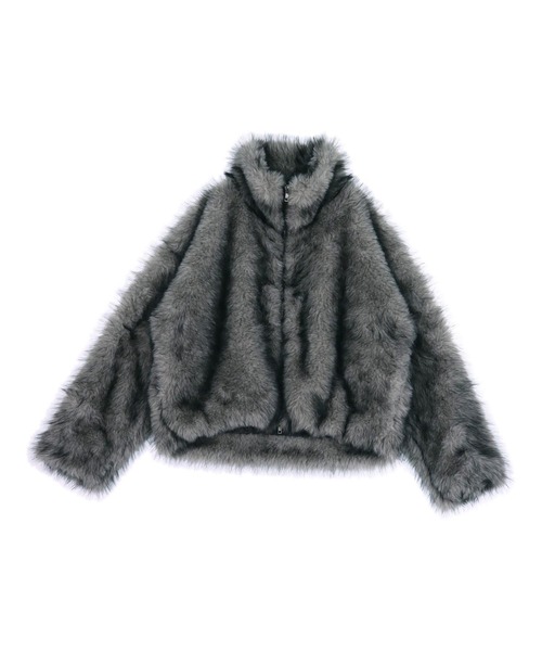 ANAP（アナップ） ブルゾン アウター ダブルジップ ミックスファー