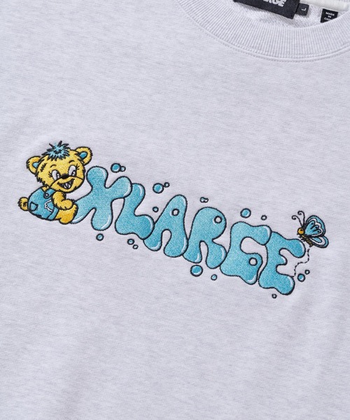 「XLARGE」 スウェットカットソー M ブラック メンズ_画像5