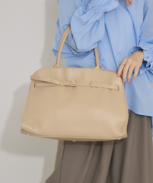 「KATHARINE ROSS」 トートバッグ MEDIUM ブラック レディース_画像9