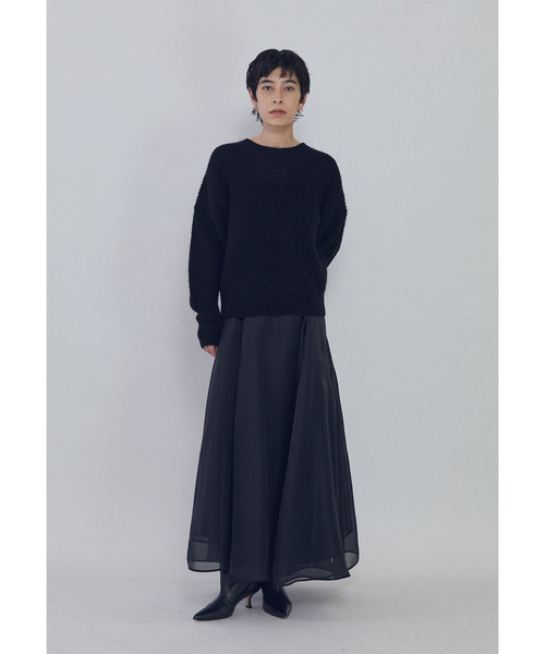 1er Arrondissement ニット セーター ウールモヘア畦ニットプル