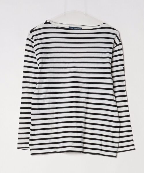 SAINT JAMES（セントジェームス） ボーダー柄長袖カットソー SM