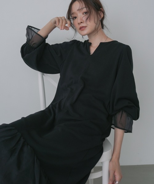 BAB（バブ） 長袖ワンピース S ブラック レディース : ZOZOTOWN Yahoo