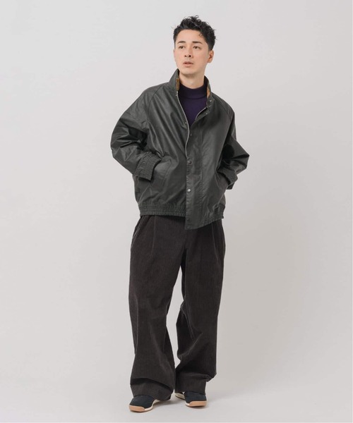 コート ジャケット 「再入荷」Barbour(バブアー)Blouson Transport/トランスポート Wax MWX2497 メンズの画像