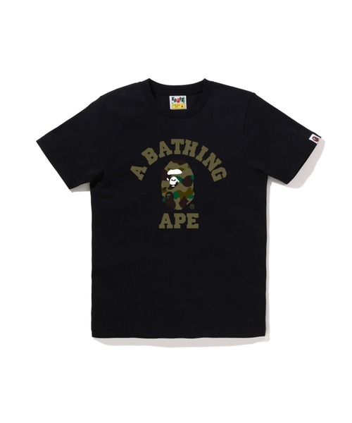 A BATHING APE（アベイシングエイプ） tシャツ 1ST CAMO COLLEGE TEE