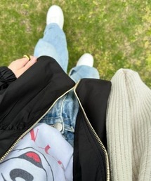 「Pierrot」 ブルゾン S ブラック レディースの画像8