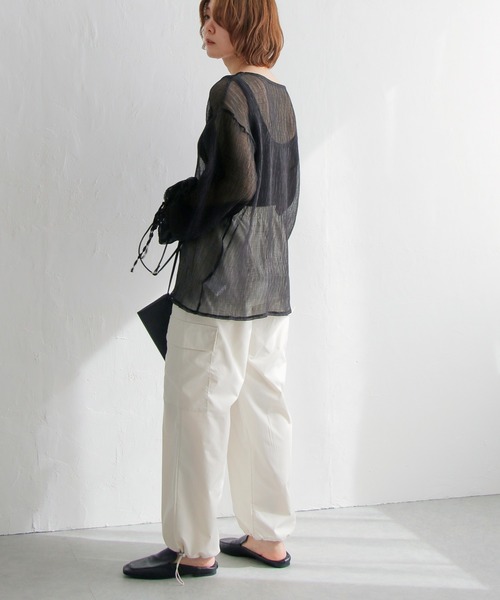 「notch.」 カーゴパンツ M ダークグリーン レディース_画像8