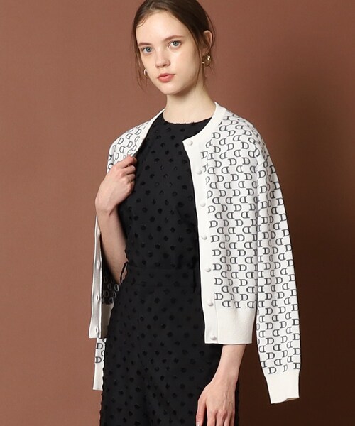 DRESSTERIOR（ドレステリア） ニットカーディガン 38 ホワイト