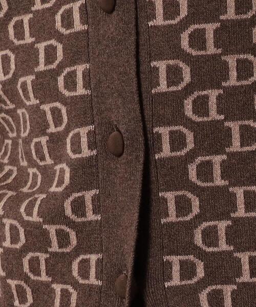 「DRESSTERIOR」 ニットカーディガン 38 ホワイト レディース_画像9