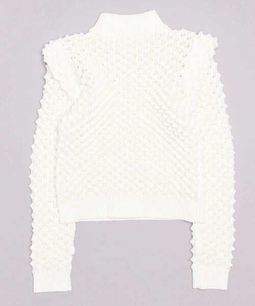 「Sov.」 長袖ニット 38 オフホワイト レディース_画像2